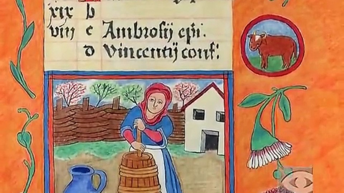 Illuminated Lives: A Brief History of Women's Work in the Middle Ages - Animation and Cartoon Videos