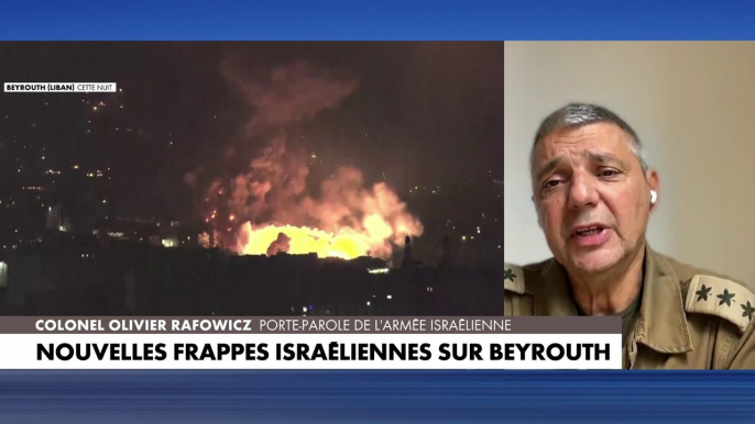 «Nous ne sommes pas en guerre avec les Libanais mais contre le Hezbollah» selon le porte-parole de l'armée israélienne