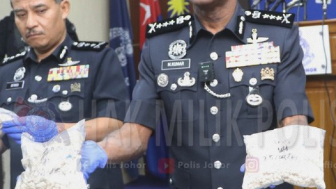 Police dismantle drug syndicate with arrest of four men in Johor