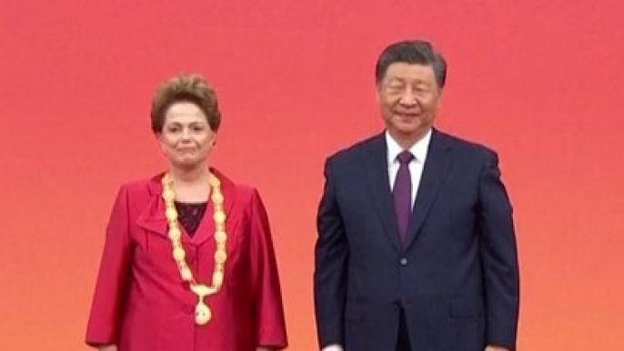 China confers highest honours to 15 persons including Rousseff