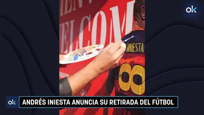 Andrés Iniesta anuncia su retirada del fútbol