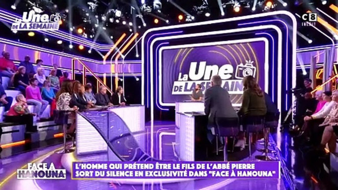 Jean-Christophe Ménétrier, qui prétend être le fils de l'abbé Pierre, témoigne dans "Face à Hanouna" sur C8: "J'ai des lettres entre ma mère, mon frère et ma sœur où ma mère parle de l’abbé" - VIDEO