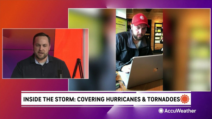 Inside the storm: What it's like to report on hurricanes and tornadoes