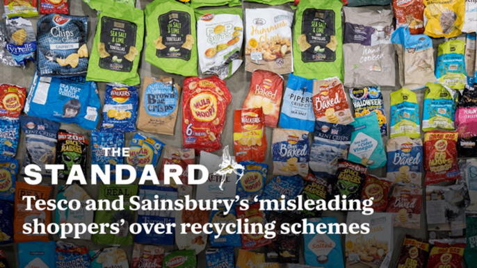 Plastic Supermarkets-Tesco and Sainsbury’s ‘misleading shoppers’ over recycling schemes