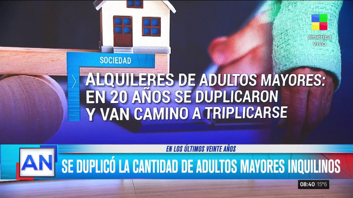 Se duplicó la cantidad de adultos mayores inquilinos en los últimos 20 años