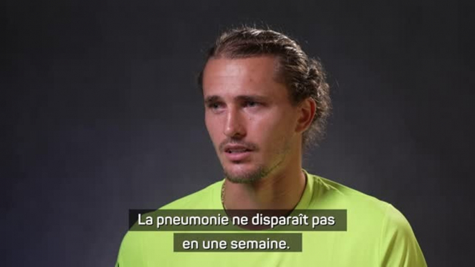 Shanghai - Zverev : "La pneumonie ne va pas disparaître en une semaine"