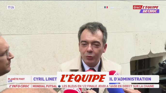 Linette sur sa démission : « Cette position n'était pas tenable » - Foot - LFP