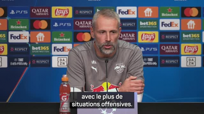 Leipzig - Rose : "En jouant notre football, nous pouvons battre la Juve"