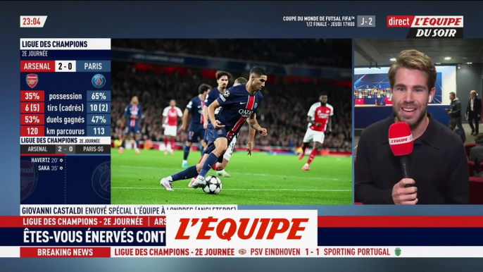 Paris impuissant contre Arsenal - Foot - C1