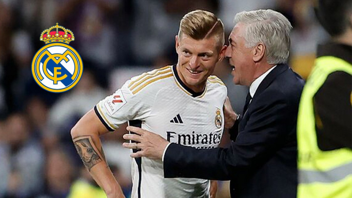 Ancelotti admite el problema del Real Madrid previo al partido en Champions: "Toni Kroos es insustituible"