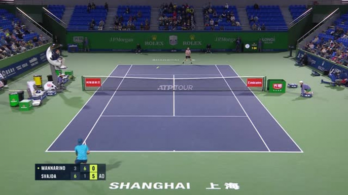 Shanghai - Mannarino et Moutet trébuchent au premier tour