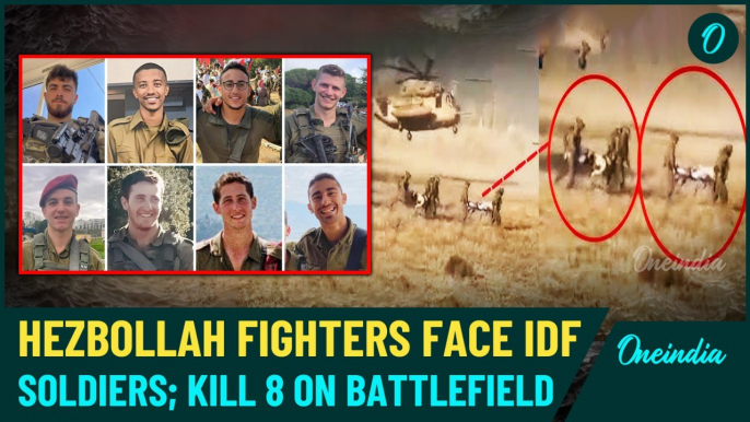 VIDEO: Hezbollah Fighters Ambush & Kill 8 Israeli Soldiers | IDF's 3 Merkava Tanks Destroyed On Cam