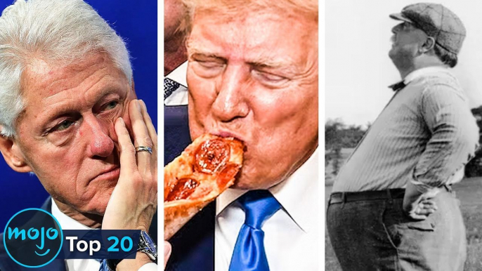 Top 20 Unhealthiest Presidents Ever