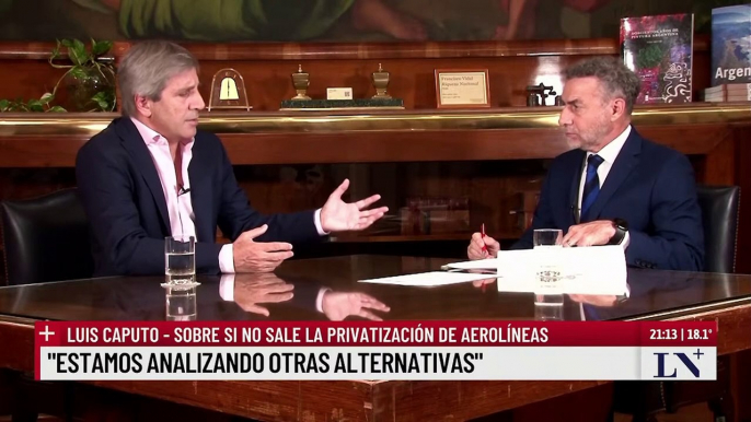 Caputo adelantó que el gobierno cerrara el Enohsa: "Se centralizan las obras ahí porque es mucho más dificil de auditarlo"