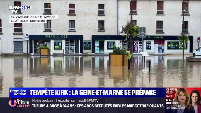 D'importantes précipitations attendent les habitants de la Seine-et-Marne, avec l'arrivée de la tempête Kirk