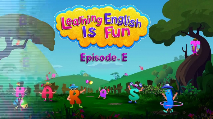 Learning English Is Fun - Alphabet “E” - Phonics & Words Learning For Preschool Children