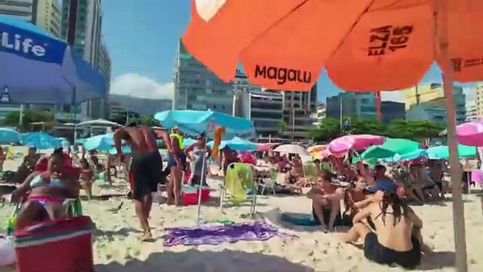 Rio De Janeiro Beach Leblon Beach Brazil