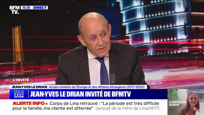 Présidentielle américaine: "Si c'est Trump, ça sera sans doute plus irrationnel, plus imprévisible et plus dangereux", affirme Jean-Yves Le Drian