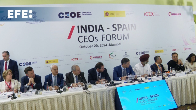 Sánchez participa en el foro de directores ejecutivos India-España en Bombay