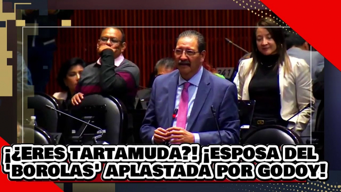 ¡VE! ¡Eres tartamuda! ¡la esposa del borolas es aplastada por Leonel Godoy por atacar PEMEX y CFE!