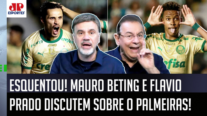 "NÃO!!! ISSO É UM DESRESPEITO COM A HISTÓRIA! O Palmeiras é..." Mauro Beting e Flavio Prado DISCUTEM