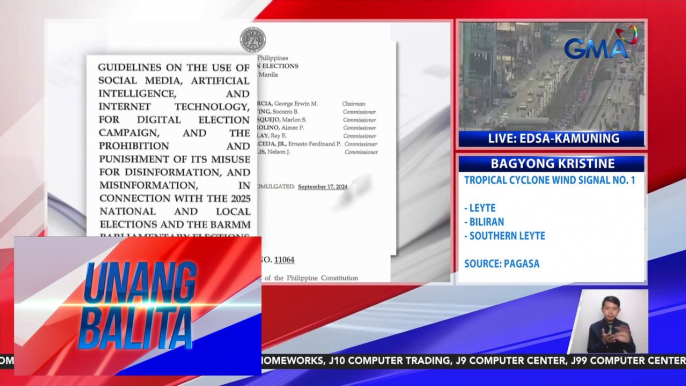 Comelec – Hindi bababa sa 62 aspirants sa Eleksyon 2025, nagpa-register na ng kanilang social media accounts | Unang Balita