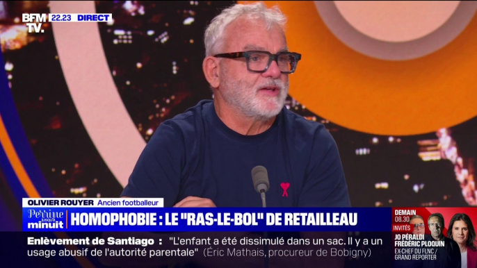 Lutte contre les chants homophobes dans les stades: "Je m'attendais à quelque chose de beaucoup plus fort", regrette l'ancien footballeur Olivier Rouyer