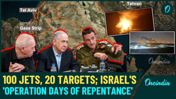 How Israel Striked Iran? Watch Inside Story of 20 Military Strikes in 'Operation Days of Repentance'