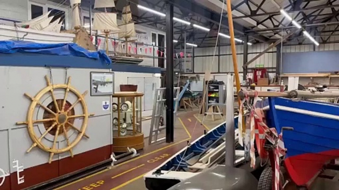 Inside Sunderland Maritime Heritage, which honours Wearside shipbuilding