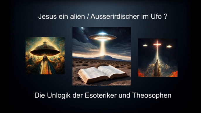 Ufologie Bibel - Ufos in der Bibel - christliche Ufologie