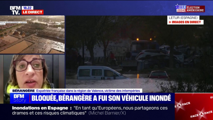 "J'ai cru voir la fin de ma vie": Le témoignage de Bérangère, expatriée française dans la région de Valence, touchée par les inondations