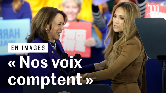 Etats-Unis : Jennifer Lopez appelle à voter Kamala Harris