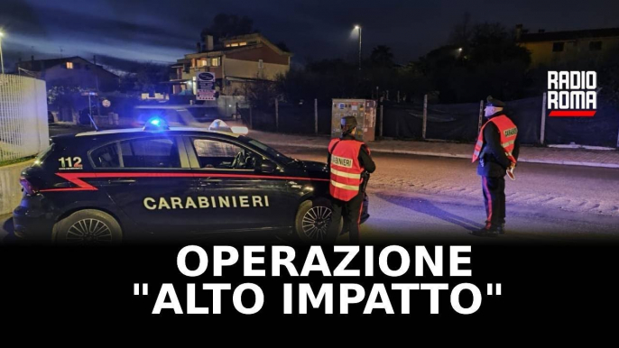 Operazione "Alto Impatto" ad Aprilia