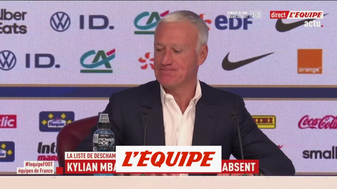 Mbappé encore absent de la liste de Deschamps, Chevalier appelé pour la première fois - Foot - Bleus