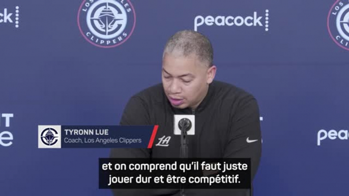 Clippers - Lue : ''Continuer à faire confiance à l'attaque''