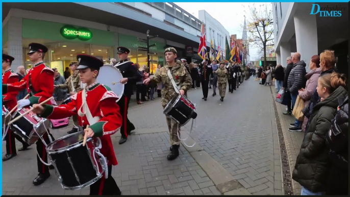 Chesterfield Remembrance day parade