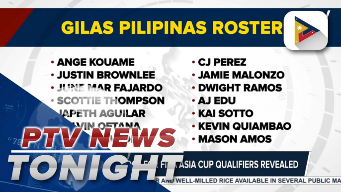 Gilas Pilipinas’ 15-man pool for FIBA Asia Cup Qualifiers revealed