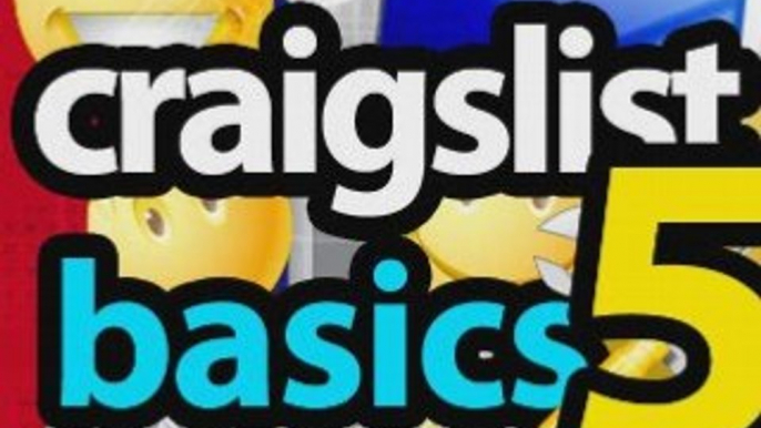 [My Internet Business] Craigslist Basics - 5 Links, Images
