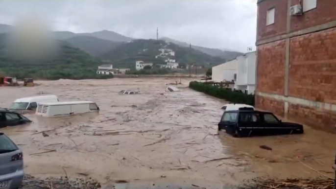 En Espagne, de fortes pluies provoquent de nouvelles inondations