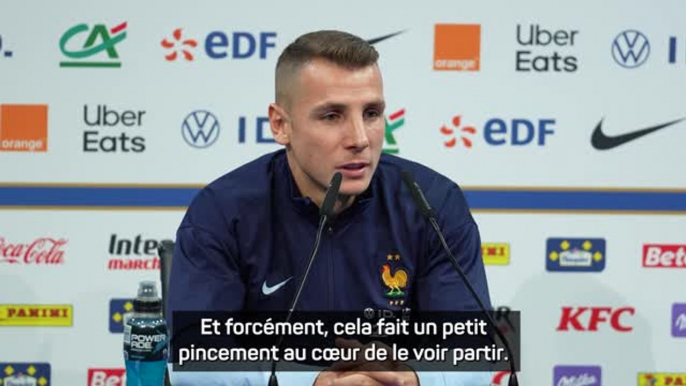 Bleus - Digne sur la retraite de Griezmann : "Ça m'a forcément attristé"