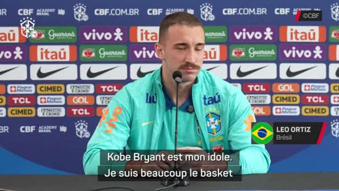 Brésil - Ortiz : "Kobe Bryant est mon idole"