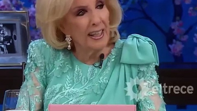 Mirtha Legrand dejó balbuceando a Luis Brandoni