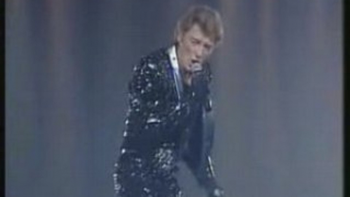 johnny hallyday poing coeur intro zenith 1984