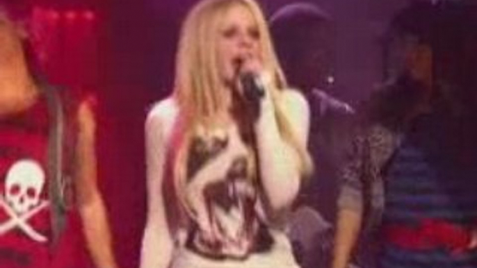 Avril Lavigne - The best damn thing (live)