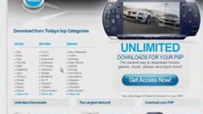 Download Tv Shows Directly to PSP