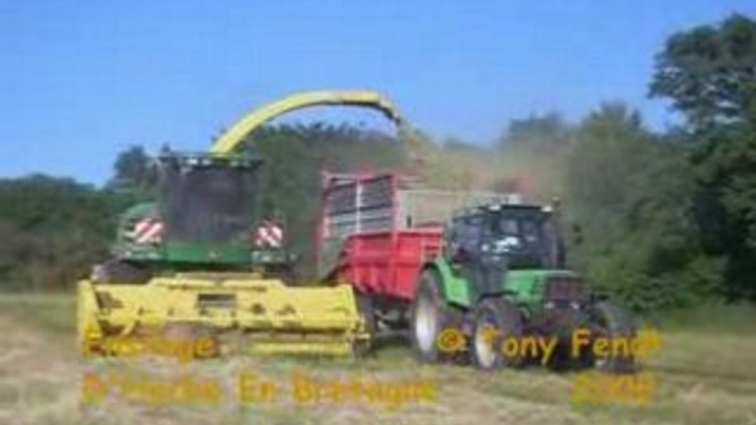 Ensilage D'Herbe 2008 En Bretagne Par Tony Fendt