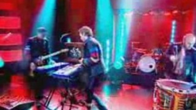 Coldplay Performs in Friday Night With Jonathan Ross