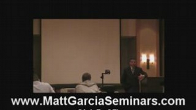 Real Estate Seminars Orlando FL *Matt Garcia Seminars*