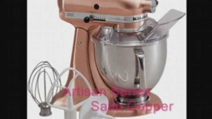 kitchenaid artisan 5-quart stand mixers