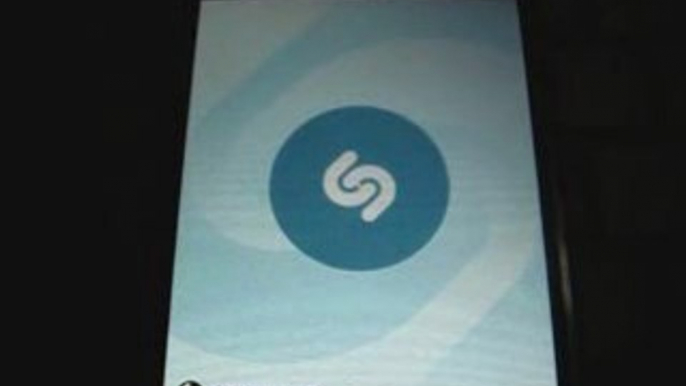 Shazam App pour iPhone